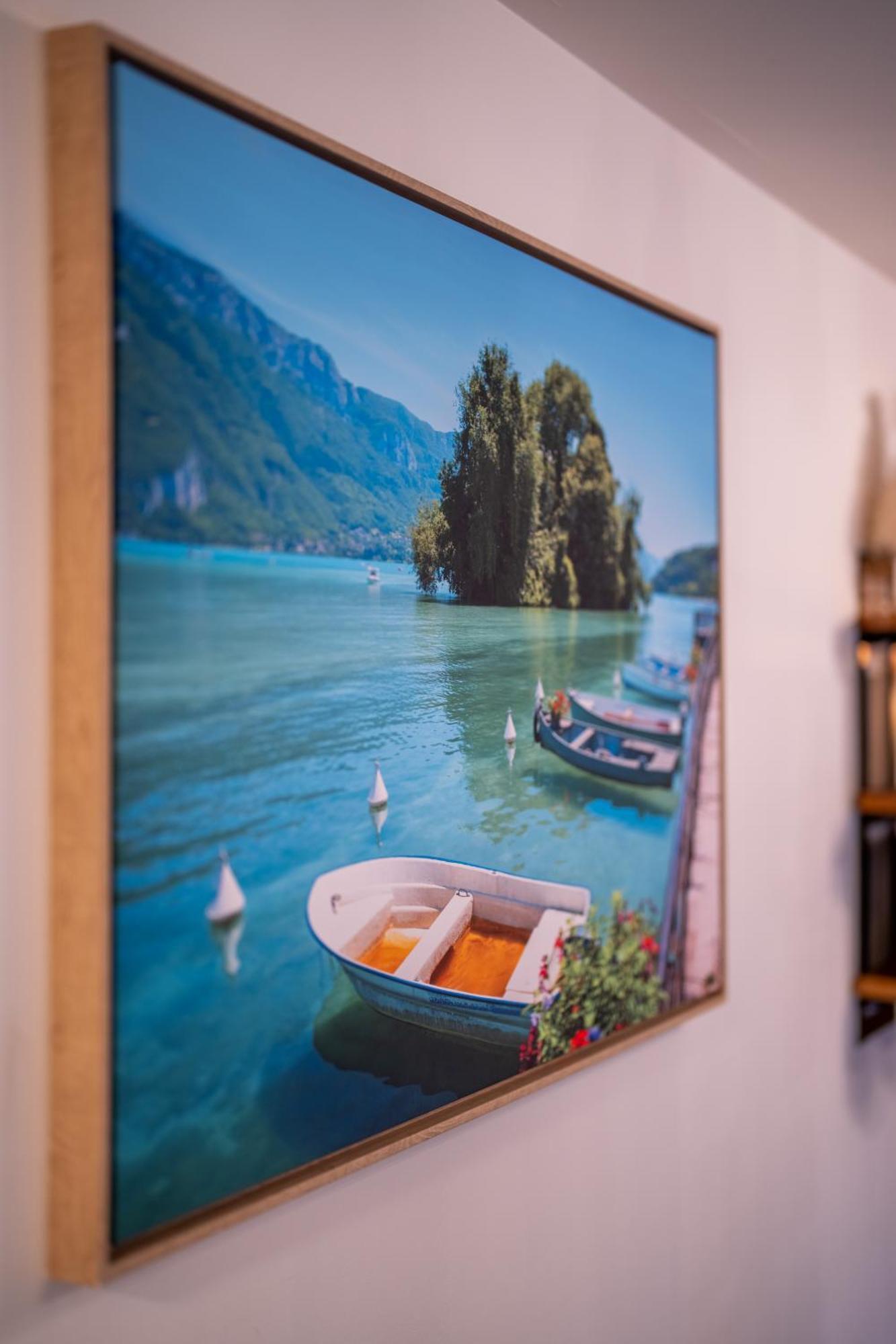 Charmant Appartement A 5 Minutes A Pied De La Vielle Ville Annecy Avec Parking Prive Esterno foto